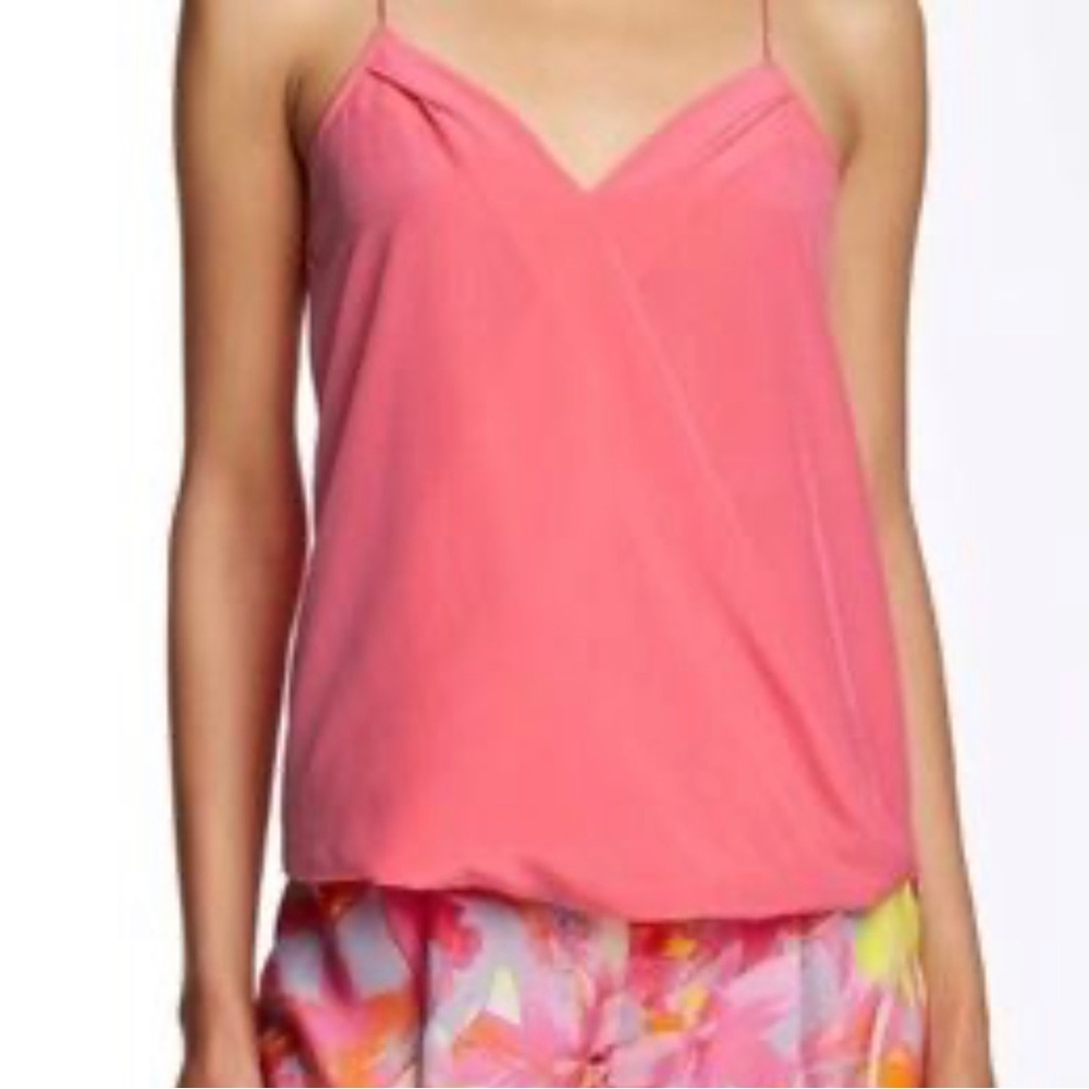 Trina Turk Ally Crossover top, size large , NWOT.